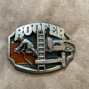 Siskiyou (1989)Roofer Belt Buckle Made In USA